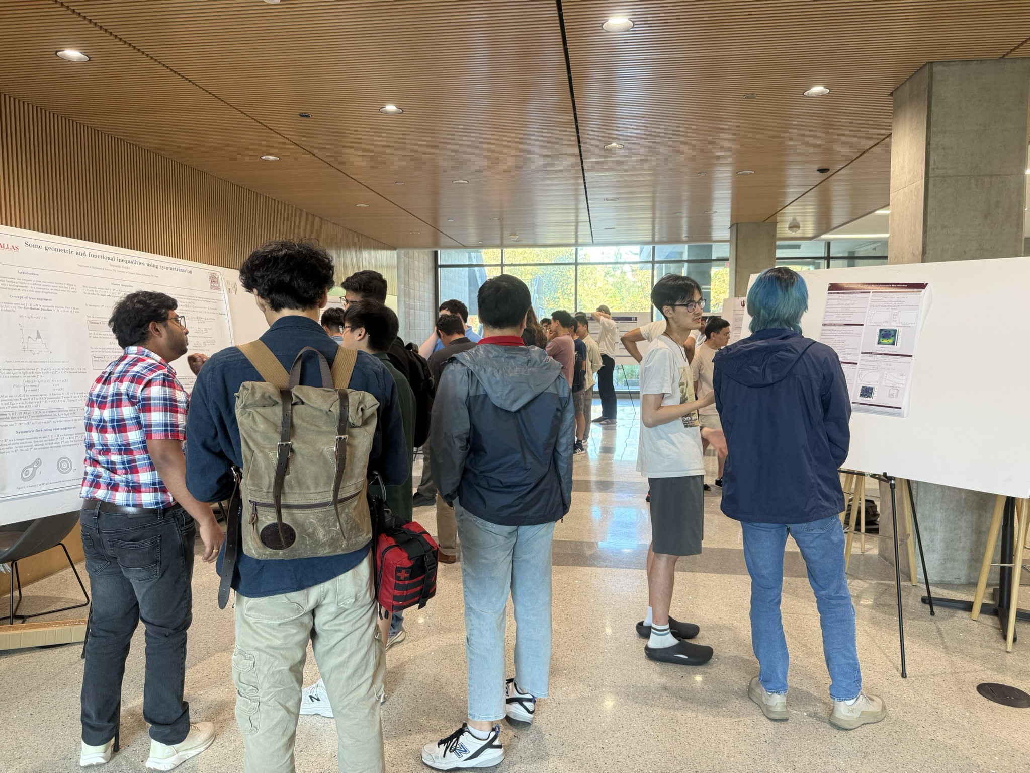 Poster session group photo